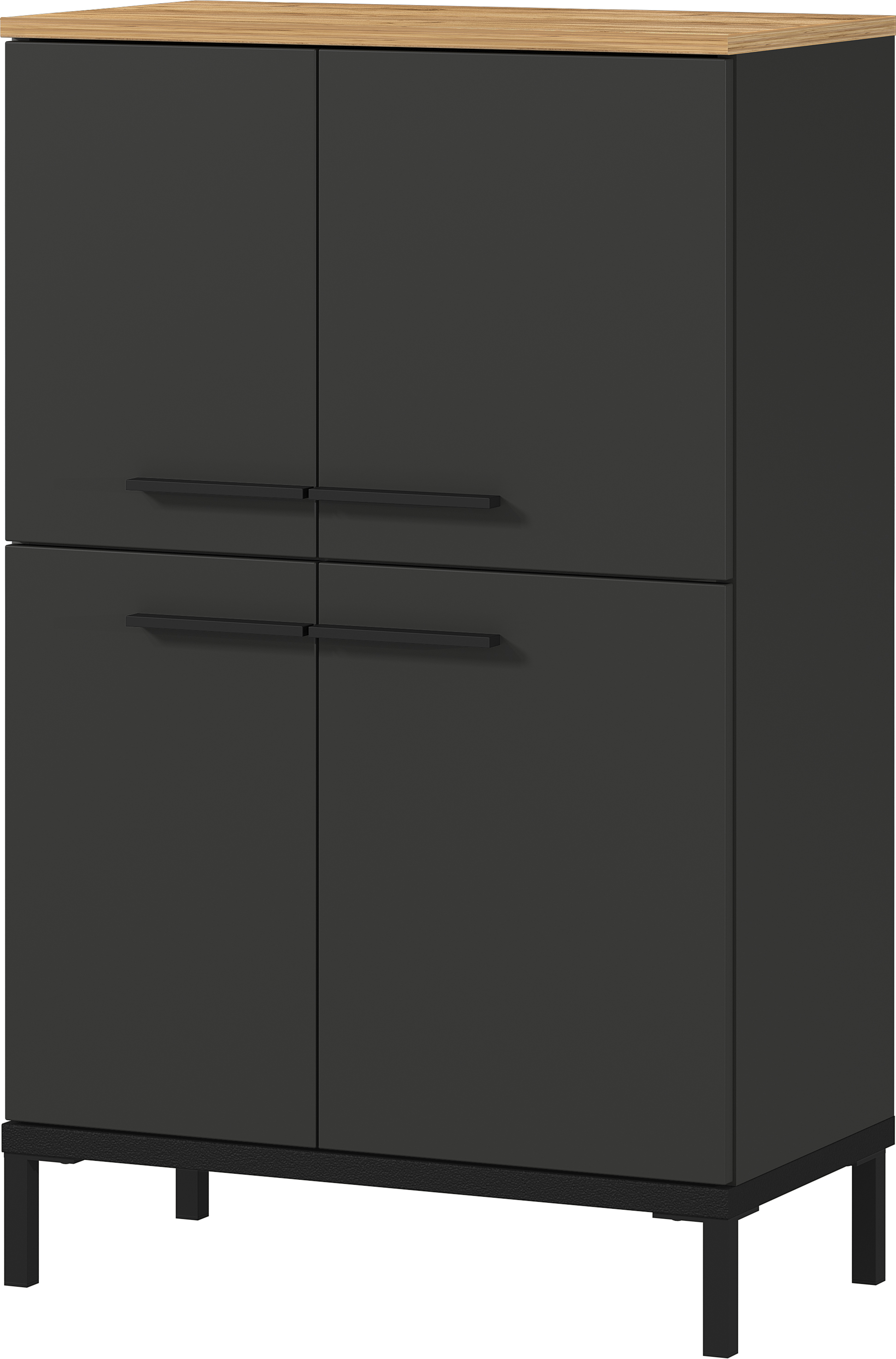 Kommode BARCELONA mit 4 Türen B/H/T ca. 60 x 97 x 34 cm