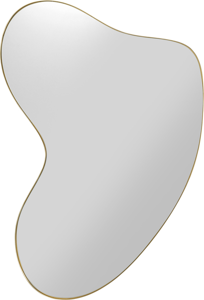 Wandspiegel gold - 110 x 120 cm - KARE Shape Brass