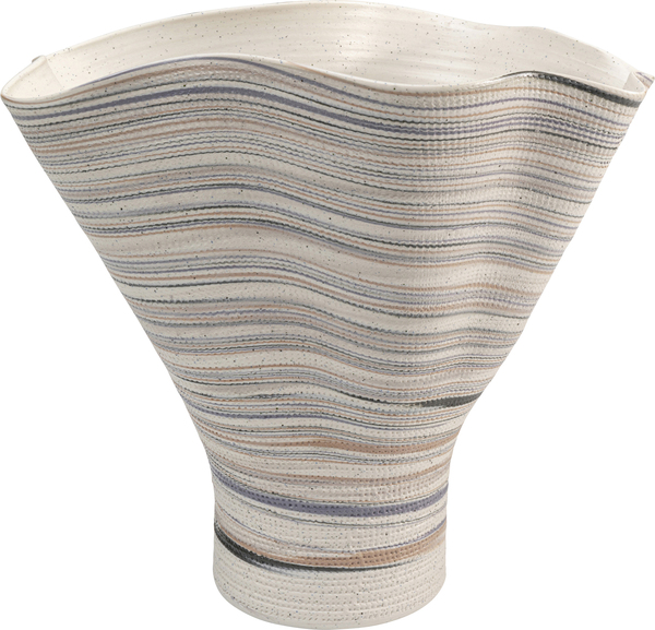 Vase weiß - 36 cm - KARE Borsa