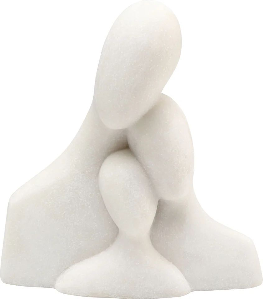 KARE Deko Figur Soft Family 30cm – Moderne Design-Skulptur mit harmonischer Formsprache