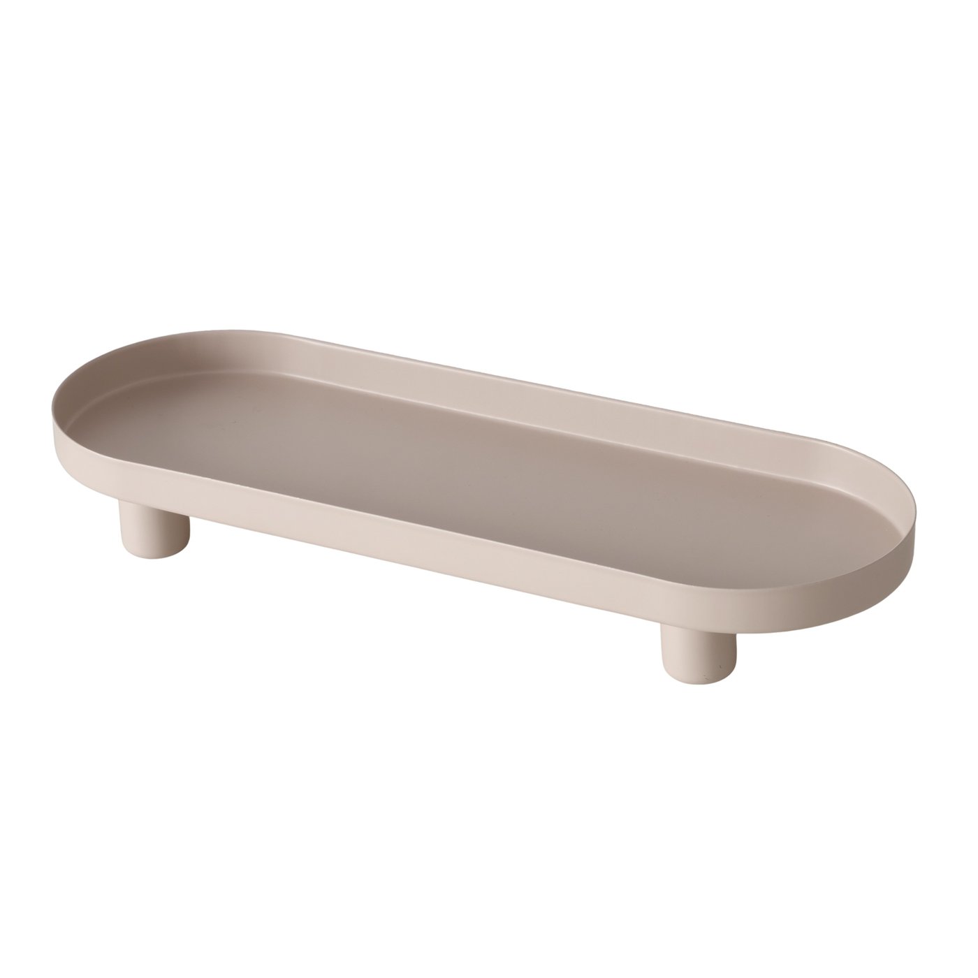 Dekotablett / Windlichthalter Manon beige