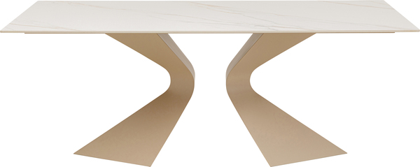 Tisch beige - 200 x 100 cm - KARE Gloria Greige
