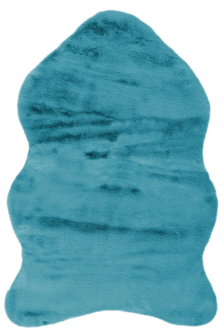 Lalee Teppich Cosy petrol 60 x 90 cm