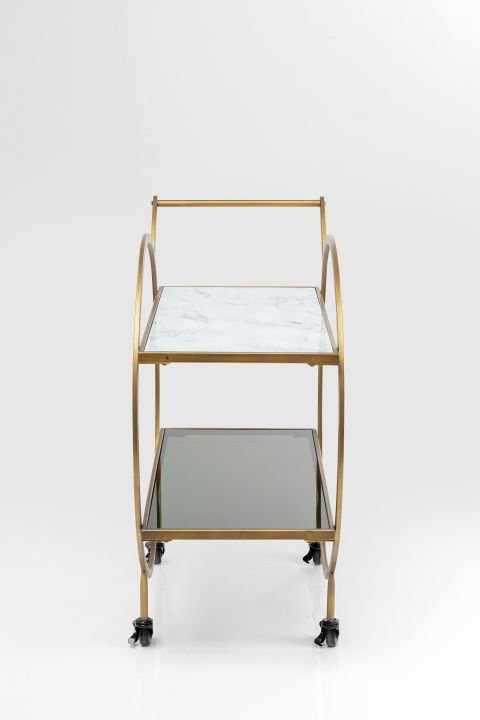 Servierwagen braun - KARE Loft Brass