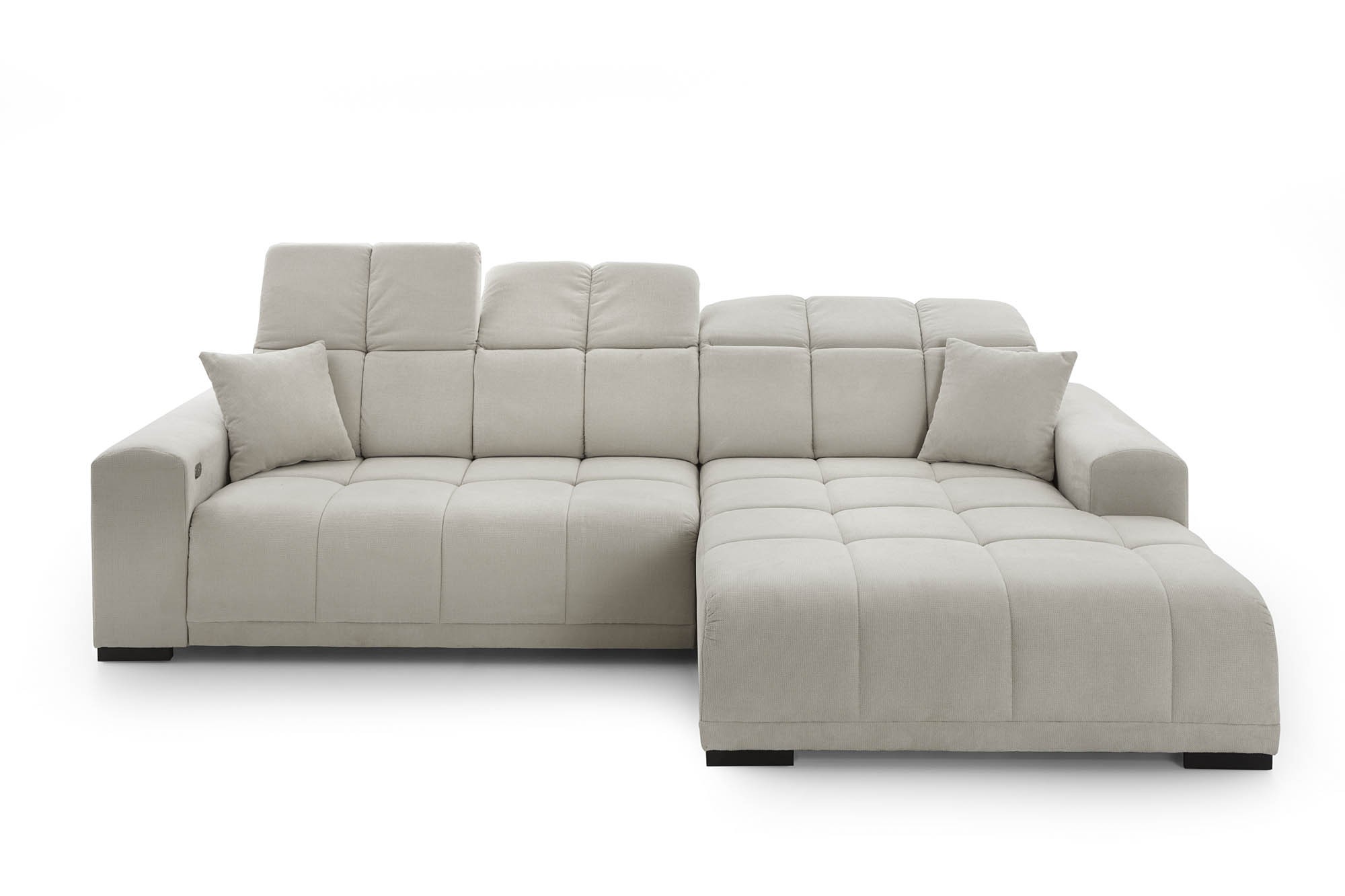 Wohnlandschaft Puppet Ottomane rechts beige 301 x 195 cm