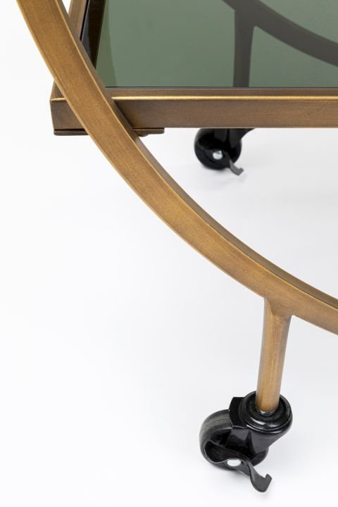 Servierwagen braun - KARE Loft Brass