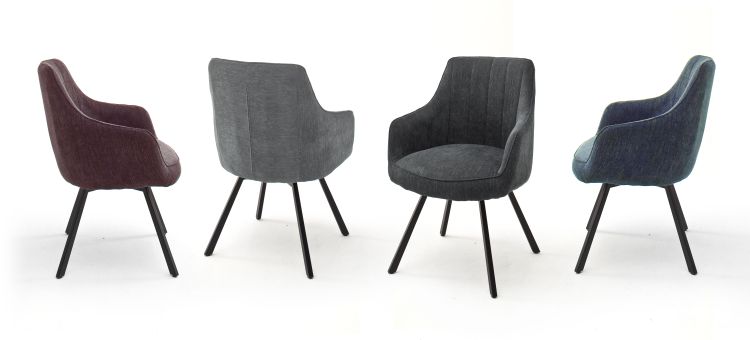 MCA furniture Armlehnenstuhl Sassello merlot