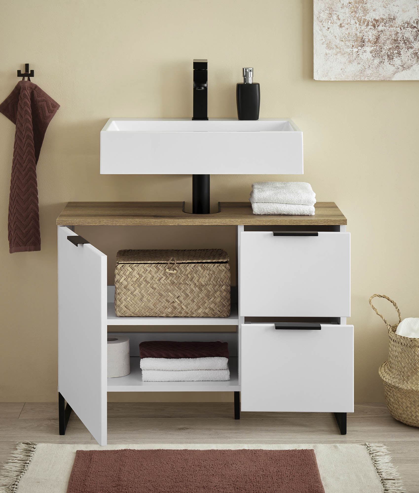 Waschbeckenunterschrank NEAPEL