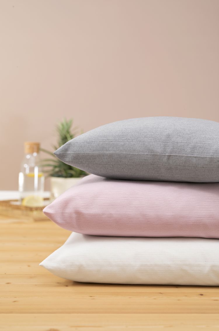 Magma Kissenhülle Fino taupe 40 x 40 cm