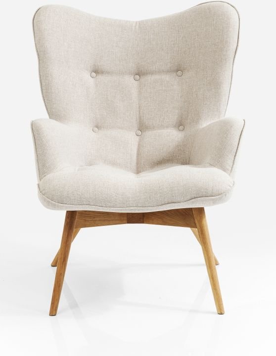 KARE Sessel Vicky Ecru Ecru 92,00cm