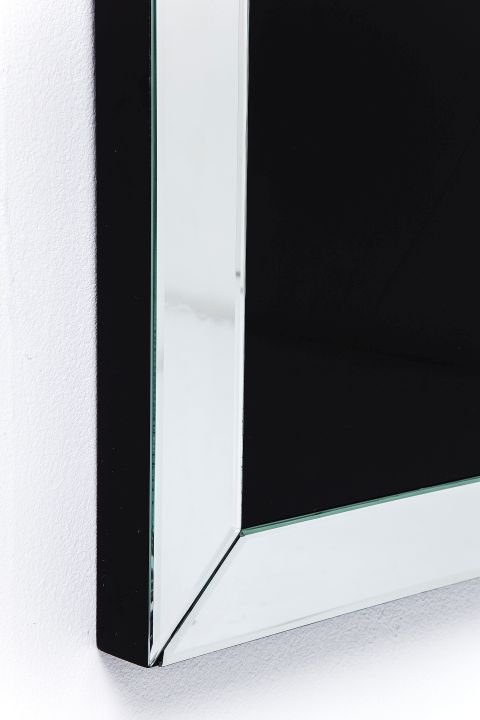 Bild schwarz - 100 x 100 cm - KARE Frame Mirror Skull