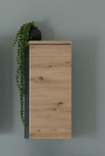 Hängeschrank ROM - Artisan Eiche & Grau
