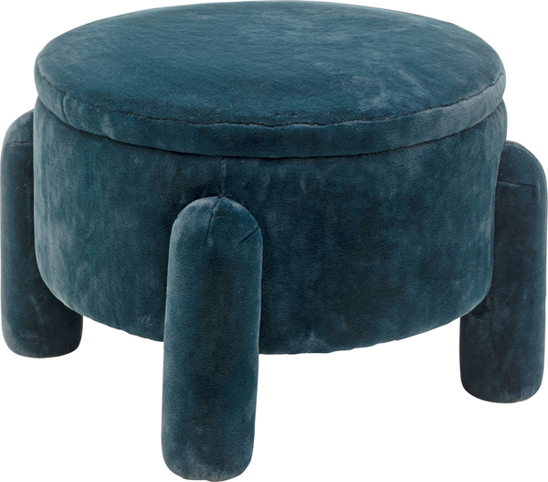 Hocker blau - Ø54 cm - KARE Storage Blau