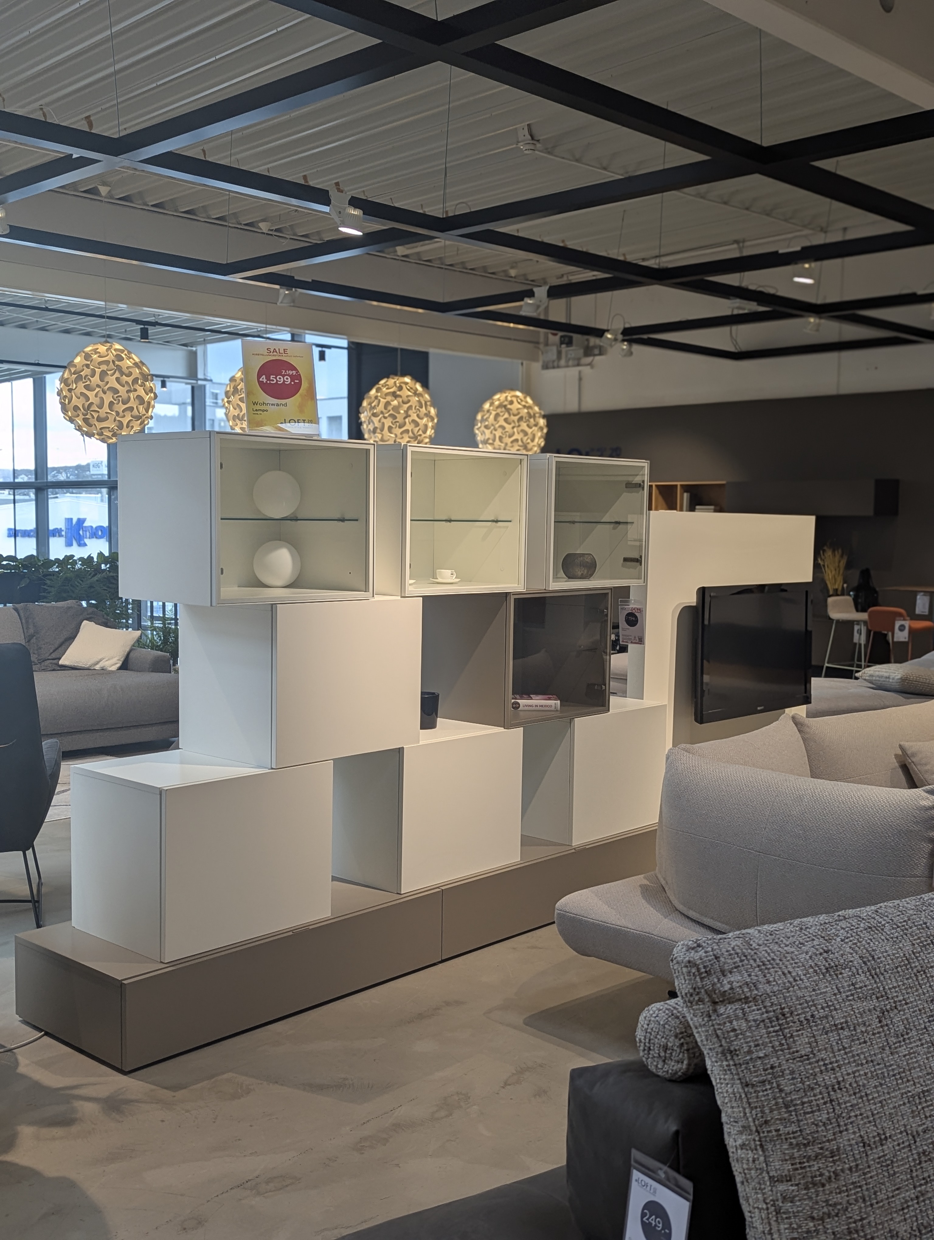 Wohnwand LAMPO - AUSSTELLUNGSSTÜCK