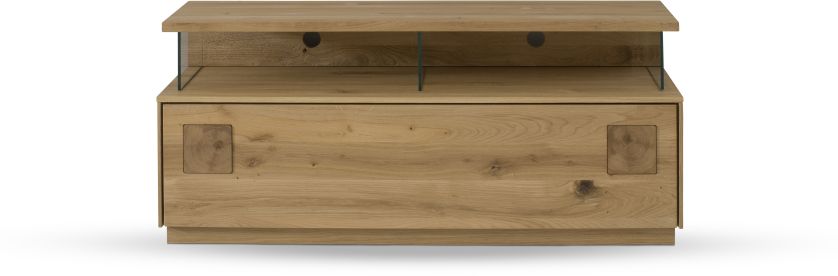 TPT Möbel TV-Board klein Davos Wildeiche natur 130 x 43,5 cm