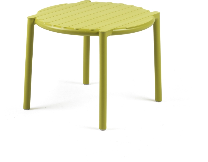 Nardi Beistelltisch DOGA BISTROT  pera - gelb - Recyclebarer Kunststoff. - UV-beständiges fiberglass-Polypropylen