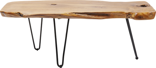 Couchtisch braun - 106 x 41 cm - KARE Aspen Nature
