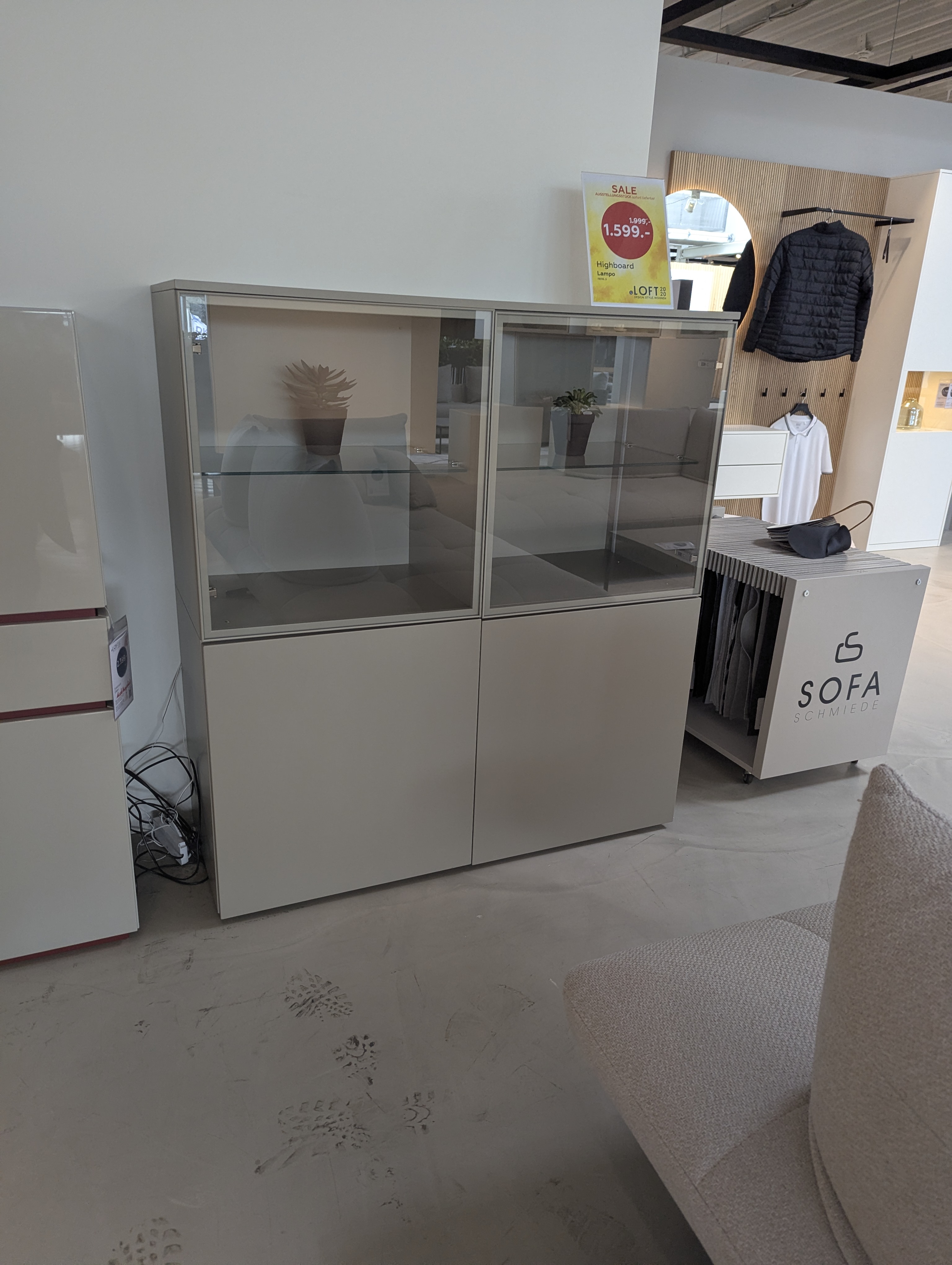 San Giacomo Highboard LAMPO - AUSSTELLUNGSSTÜCK