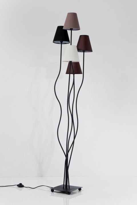 Stehleuchte braun - KARE Flexible Mocca Cinque