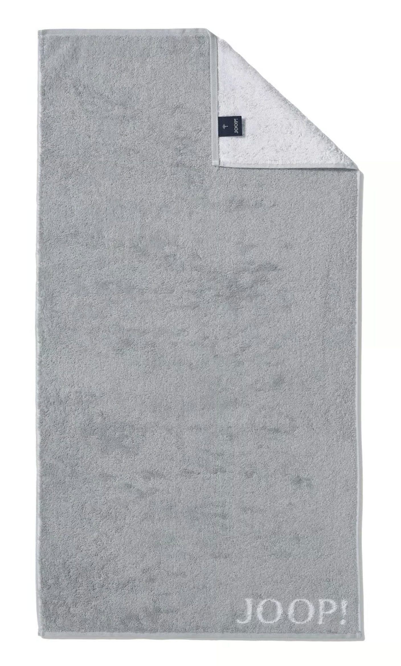  Joop J! Classic Duschtuch silber - Größe 80 × 150 cm – großzügiges Duschtuch für maximalen Komfort