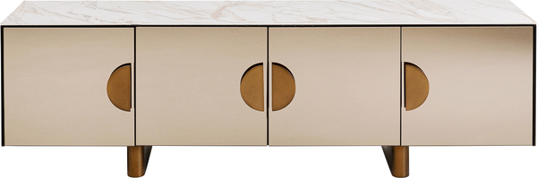 Lowboard beige - 180 x 55 cm - KARE Lunar
