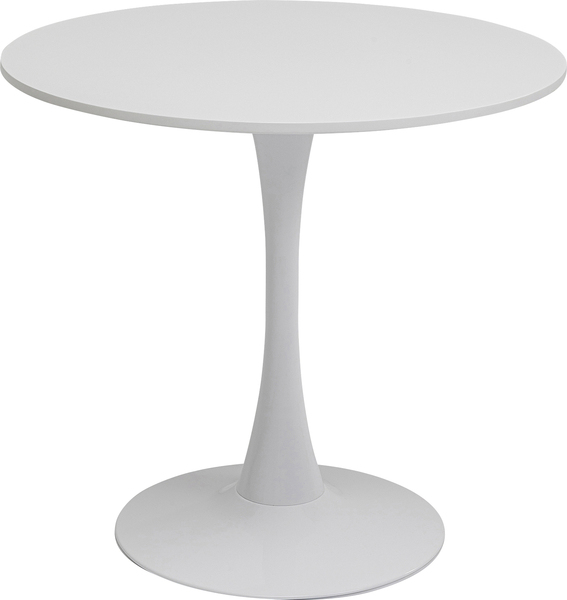 Tisch weiß - Ø80 cm - KARE Schickeria Weiß