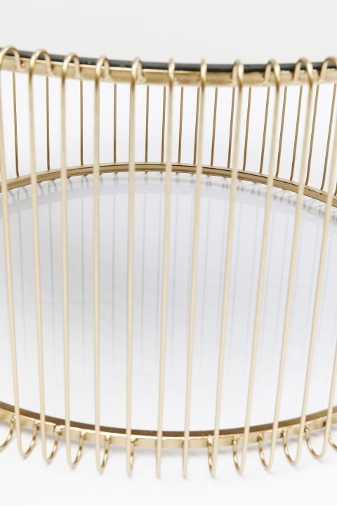 Couchtisch 2er Set gold - KARE Wire Brass (2/Set)