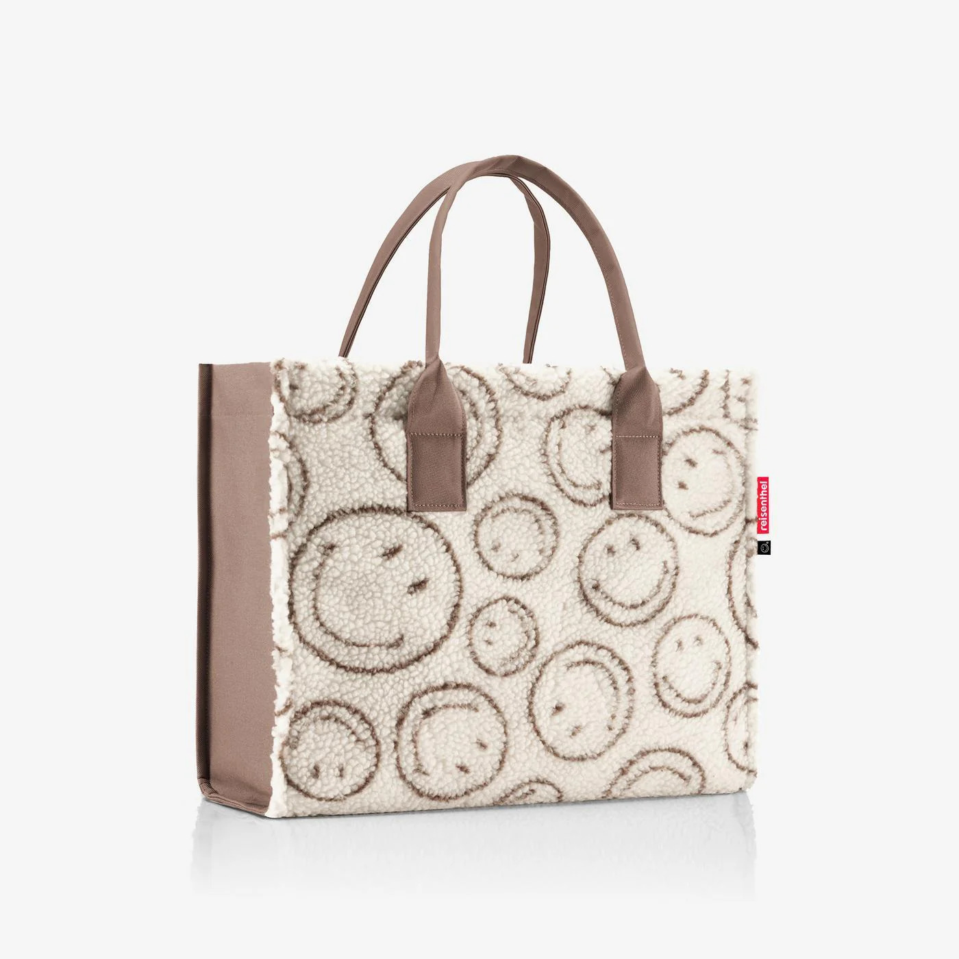 Daily Shopper - Smiley® Teddy Chocolate - reisenthel