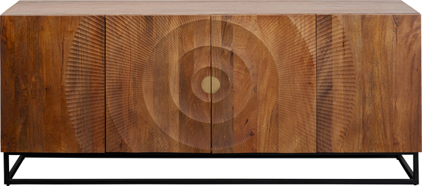 Sideboard braun - 177 x 75 cm - KARE Madeira Hell