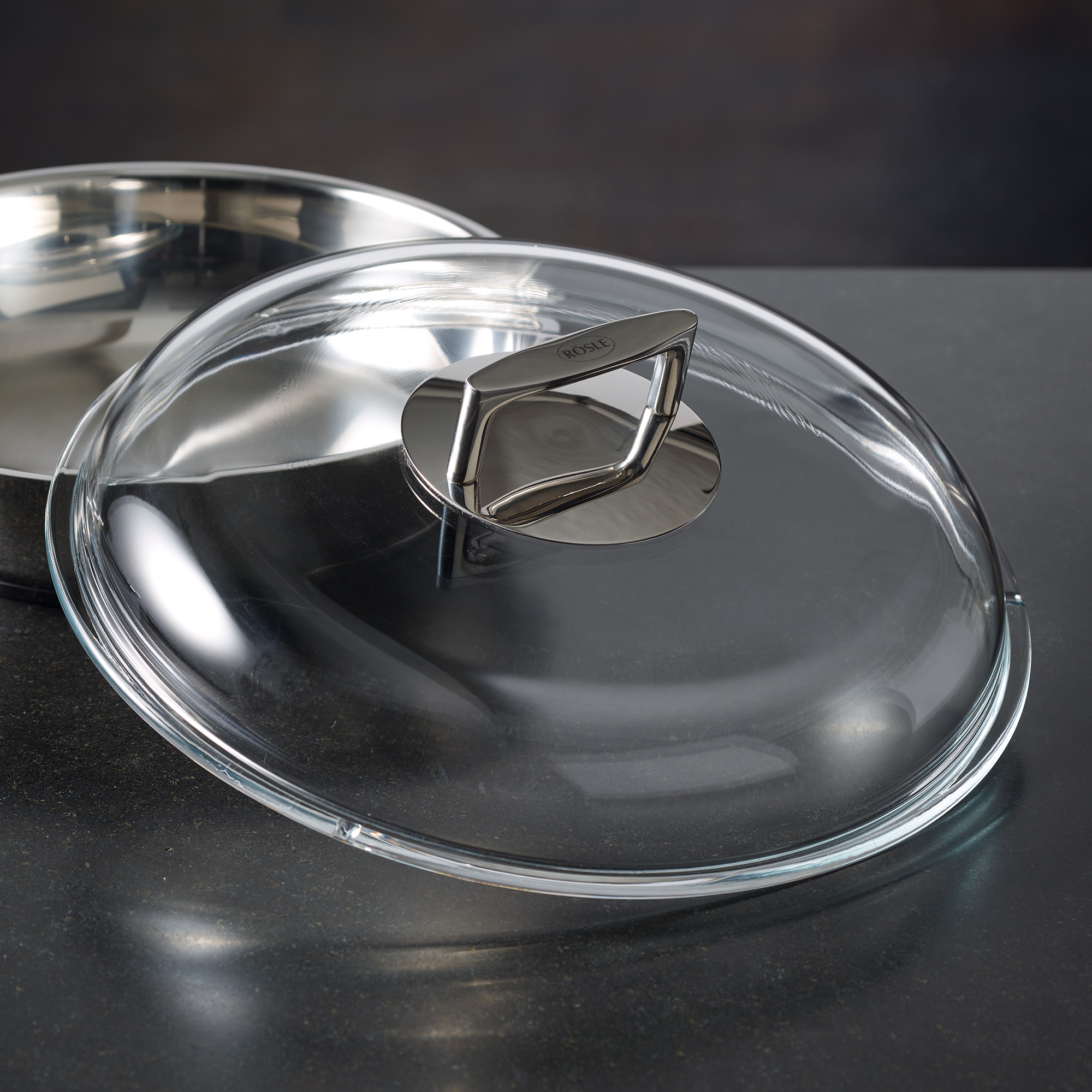 Rösle Silence Borosilikat Glasdeckel 32cm 