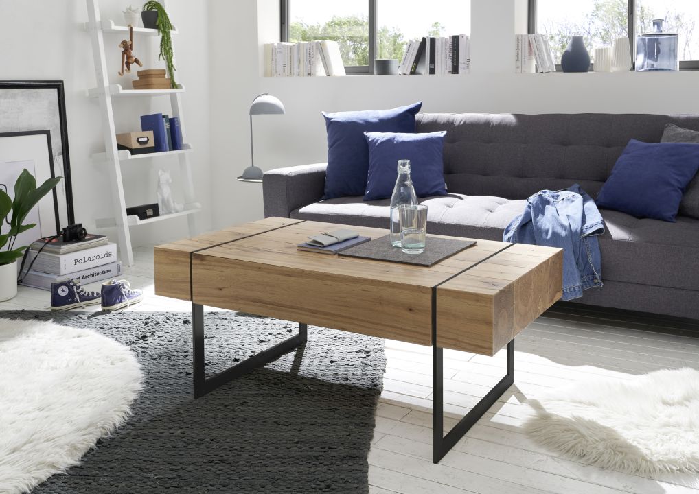 MCA furniture Couchtisch Paphos Asteiche 110 x 60 cm