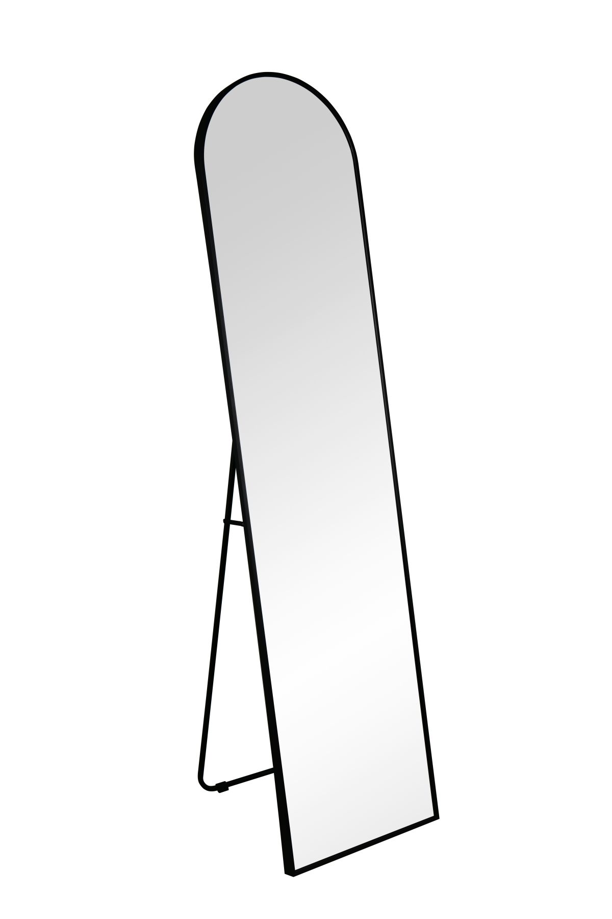 Standspiegel - Schwarz, 40 x 160 - Britt