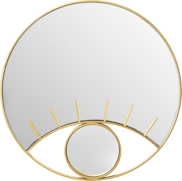 Wandspiegel gold - Ø 100 cm - KARE Occhi