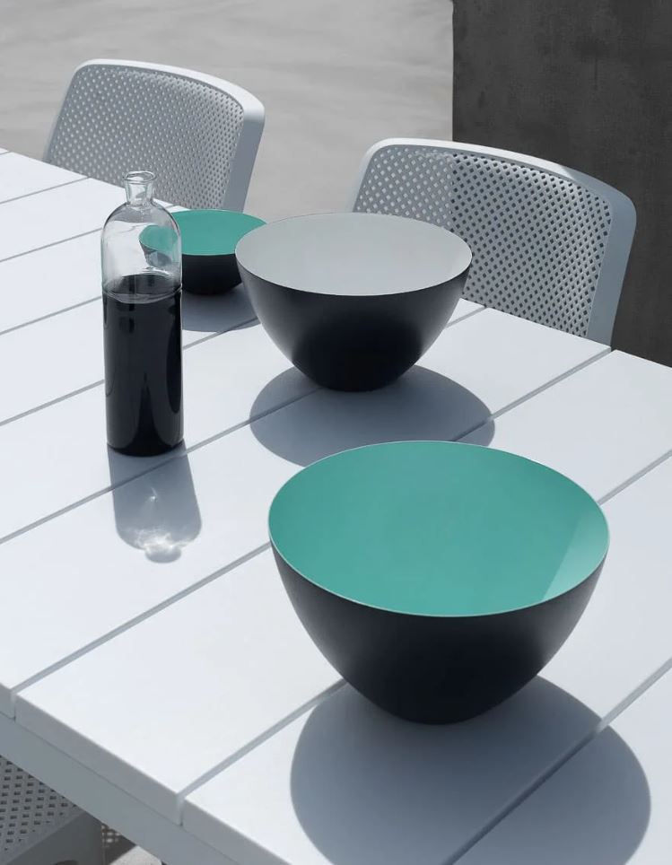 Nardi Tisch Rio 140 - Farbe bianco - weiß, Matt-Effekt, Füße höhenverstellbar, ausziehbar, rutschfest