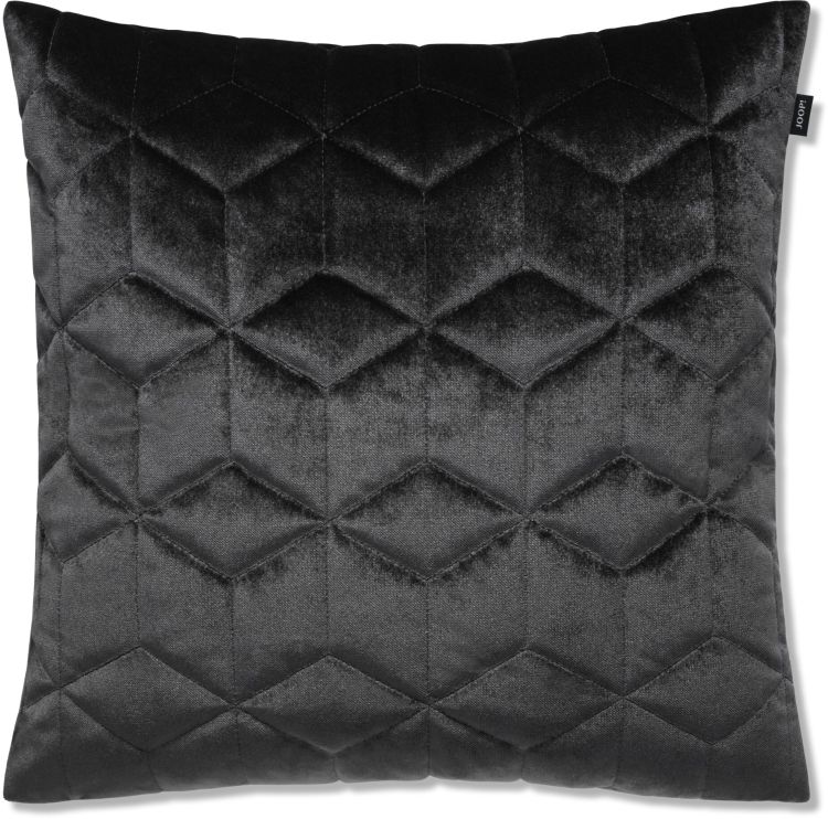 JOOP Zierkissenhülle Velvety anthrazit