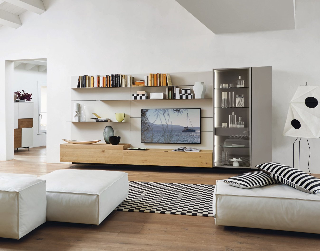 San Giacomo Wohnwand L5C42 Lampo