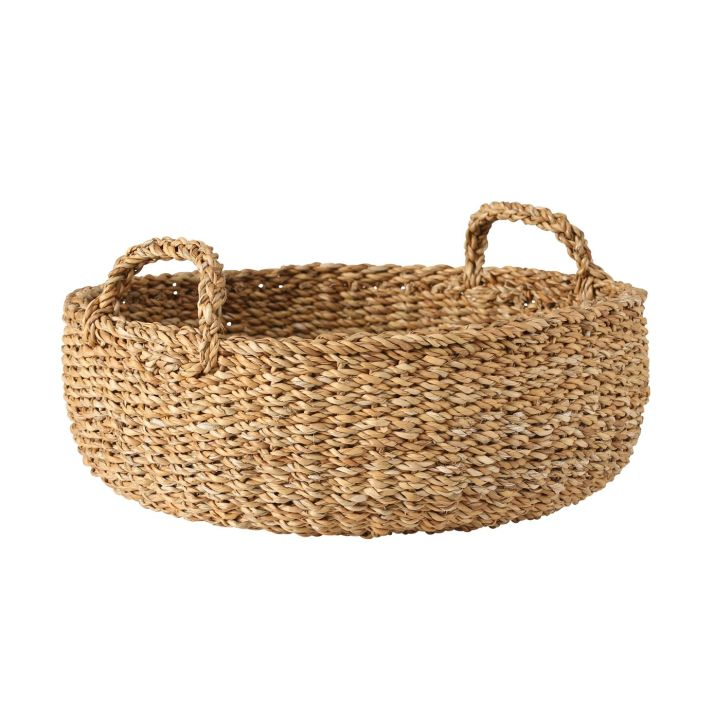 Korb hoch Seegras - Rund 42 cm