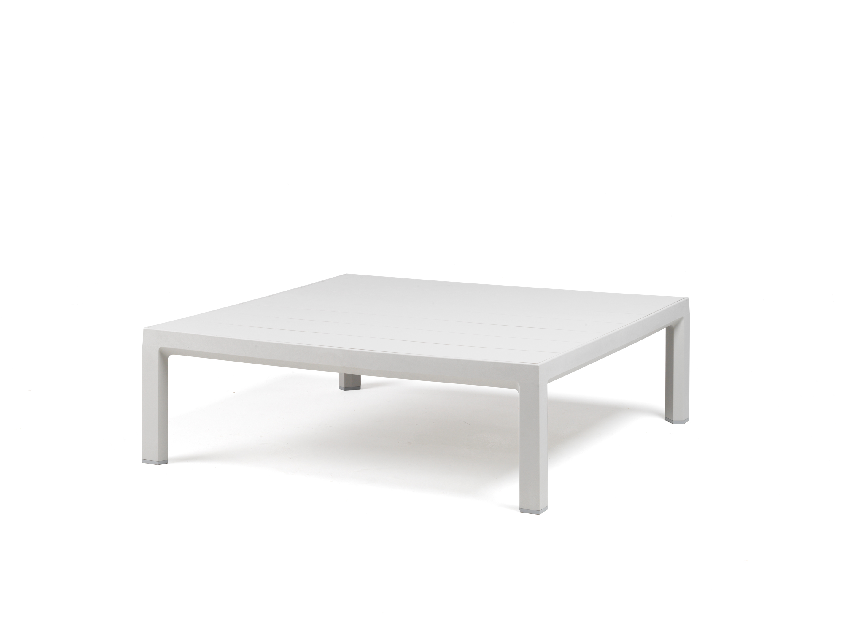 Nardi Loungetisch Maximo  - Farbe Gestell: gesso, Material: UV-beständiges fiberglass-Polypropylen, B/HT: ca. 80 x 25,5 x 80 cm