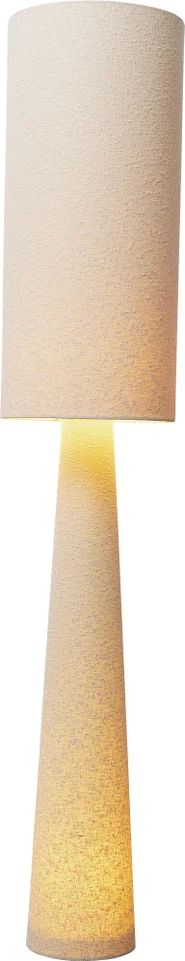 KARE Stehleuchte Beige - Marleen Beige Boucle