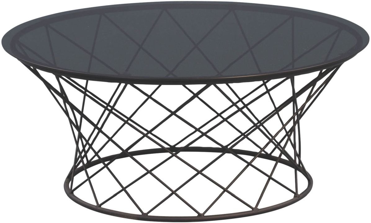 M2 Couchtisch Noa Schwarz Ø 80 cm