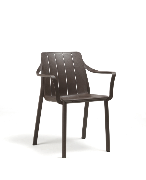 Nardi Armlehnstuhl Tiberina braun 59x81 cm