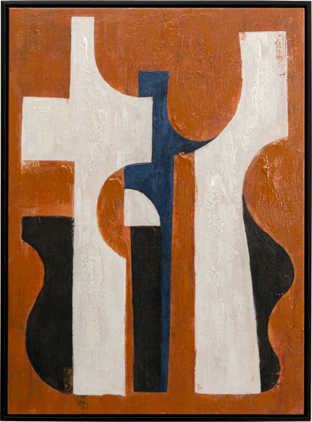 Leinwandbild mehrfarbig - 75 x 55 cm - KARE Pinceau Shape