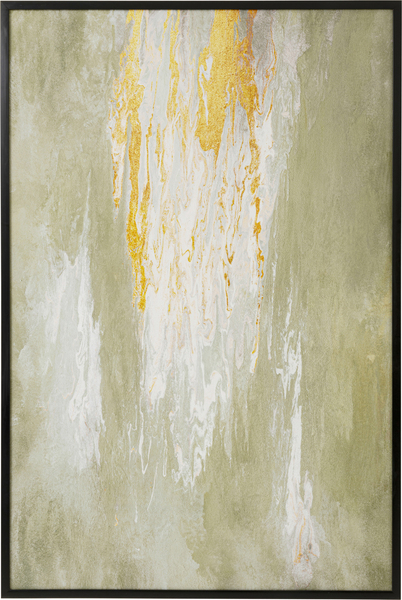 Gerahmtes Bild grün - KARE Artistas Grün 120x180cm