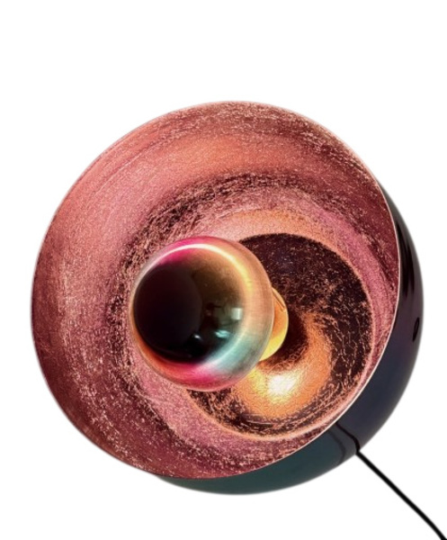 Bodenleuchte mehrfarbig - Ø51  cm - KARE Rainbow Pink