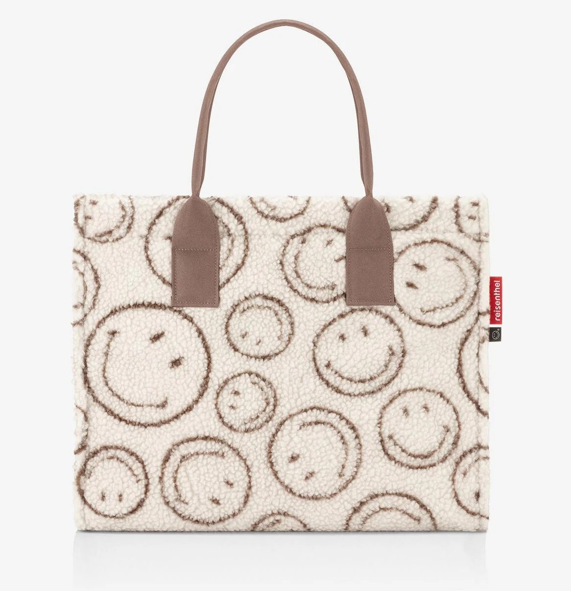 Daily Shopper - Smiley® Teddy Chocolate - reisenthel