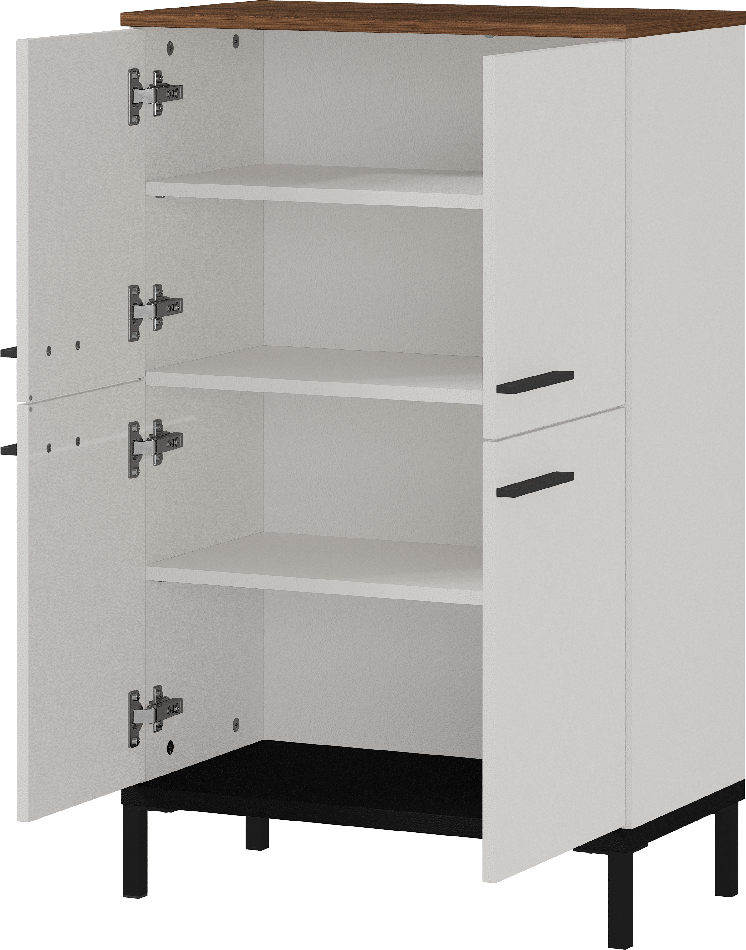 Kommode BARCELONA mit 4 Türen B/H/T ca. 60 x 97 x 34 cm