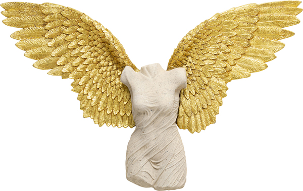 Wandobjekt beige - 124 x 71 cm - KARE Guardian Angel Female