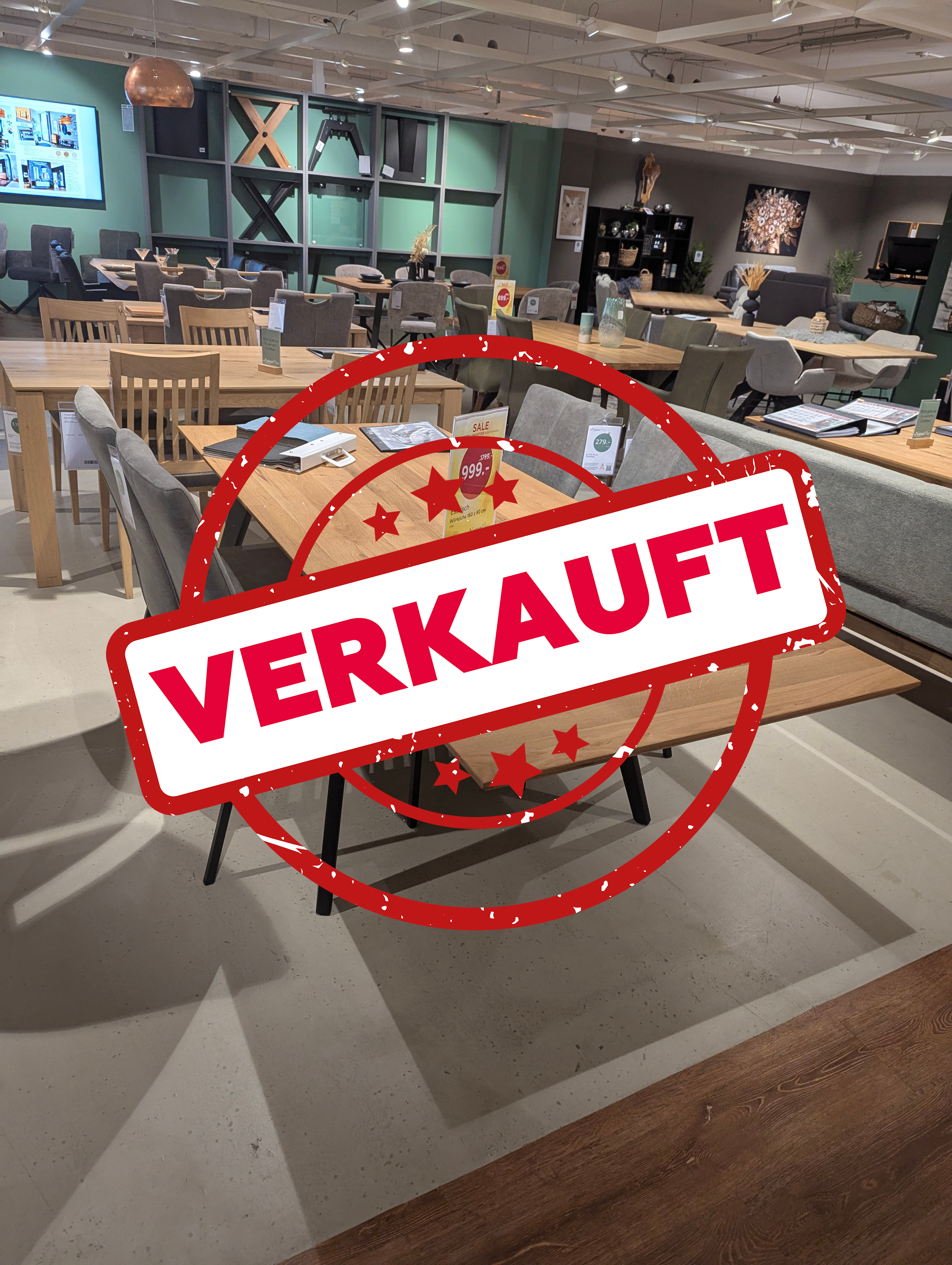 VERKAUFT - Tisch TISCHSYSTEM - AUSSTELLUNGSSTÜCK