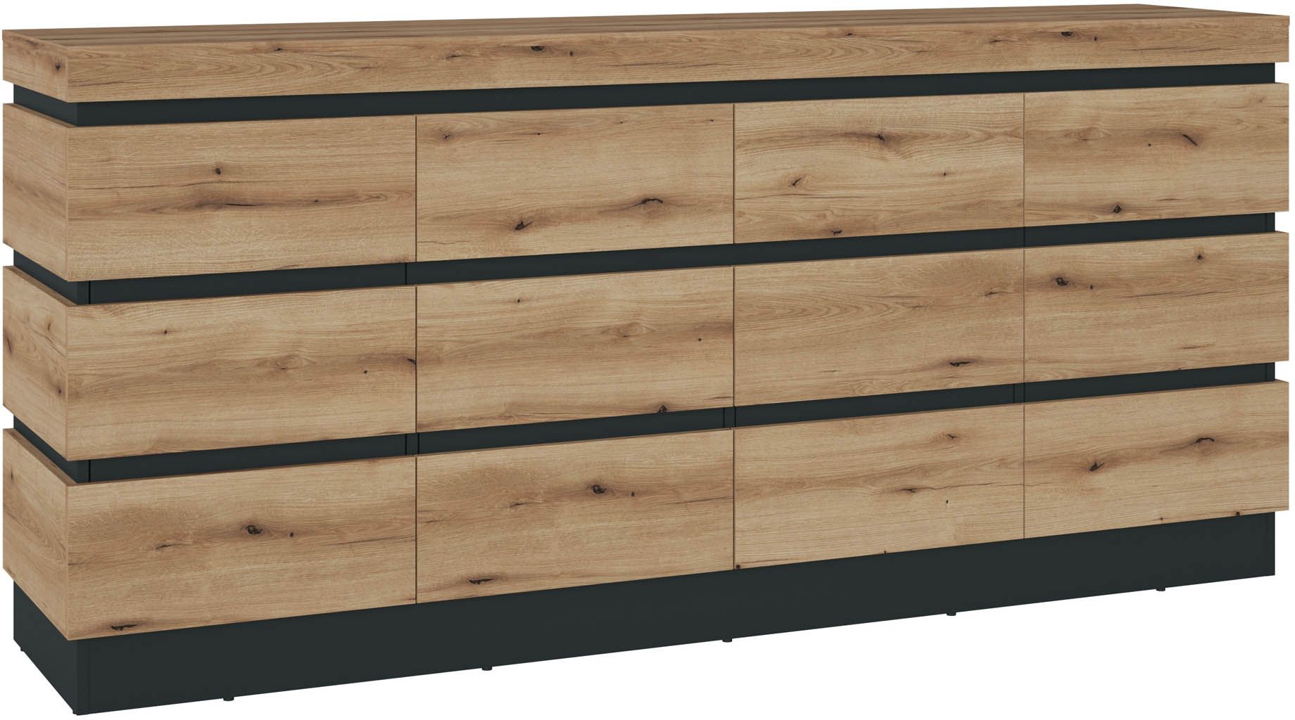 Wójcik Kommode Corte Evoke Eiche Dekor 201,2 x 45 cm