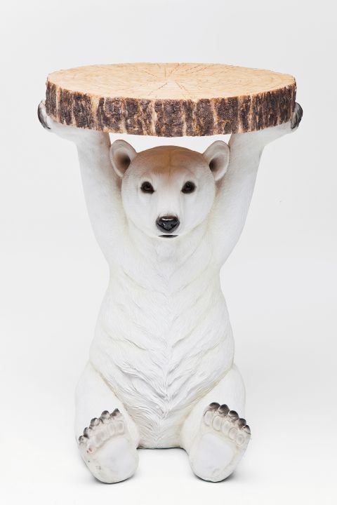 KARE Beistelltisch Polar Bear 78943